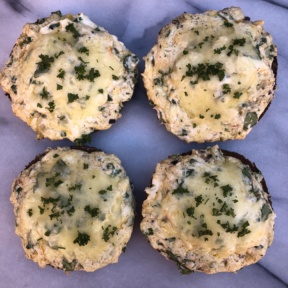 Grain-free Spinach Artichoke Bagels