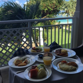 Gluten-free breakfast spread from Club Sandals