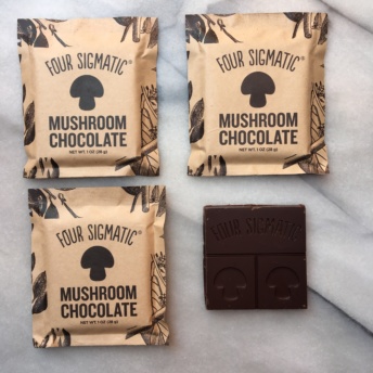Gluten-free mushroom chocolate by Four Sigmatic