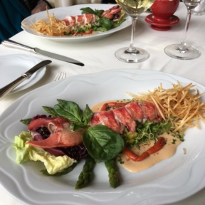 Gluten-free lobster salads from Homestead Inn