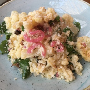 Gluten-free cauilflower cous-cous from Two Hands
