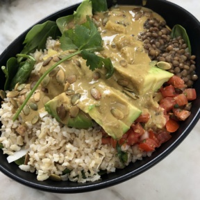 Vegan bowl from Gracias Madre