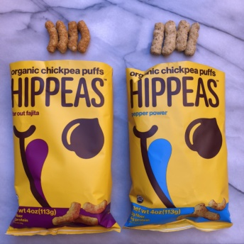 Gluten-free non-GMO chickpea puffs by Hippeas