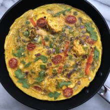 Gluten-free dairy-free Vegetable Frittata