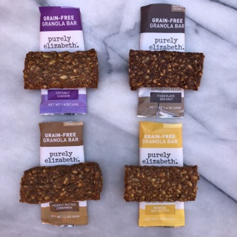 Gluten-free grain-free bars by Purely Elizabeth