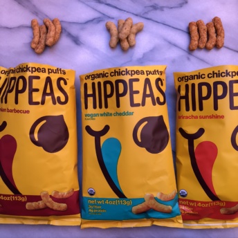 Gluten-free chickpea puffs by Hippeas