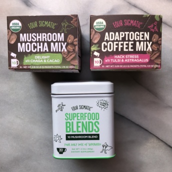 Coffee & mocha mixes and blends by Four Sigmatic