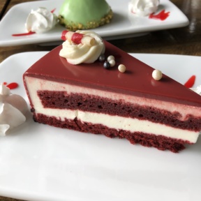Gluten-free red velvet cake from ChouChou
