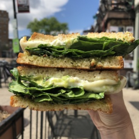 Gluten-free sandwich in Adams Morgan