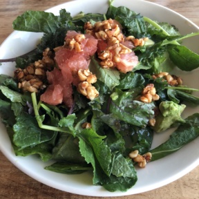 Kale salad from Duke's Malibu