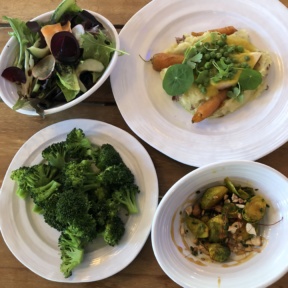 Gluten-free vegan meal from Kitchen Table at 1440 Multiversity