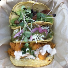 Gluten-free tacos from Chaia