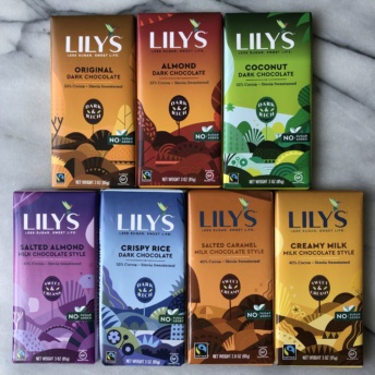 Gluten-free chocolate by Lily's Sweets