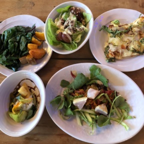 Gluten-free dishes from Kitchen Table at 1440 Multiversity