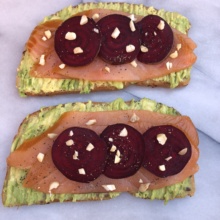 Gluten-free Smoked Salmon Avocado Toast