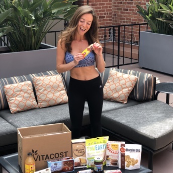 Jackie and some of her fave Vitacost items