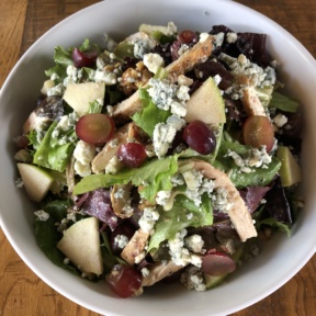 Gluten-free Waldorf chicken salad from California Pizza Kitchen