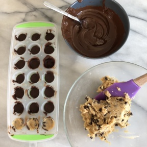 Dairy-free Chocolate Covered Cookie Dough