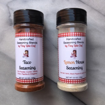 Taco and lemon house seasoning by Tiny Little Chef