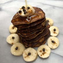 Paleo Spiced Banana Pancakes