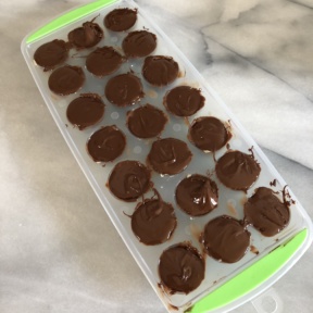 Making Chocolate Covered Cookie Dough