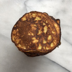 Paleo Spiced Banana Pancakes with Tiny Little Chef seasoning