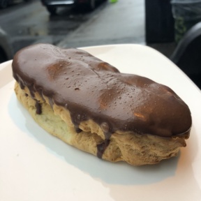 Eclair from Senza Gluten Cafe & Bakery