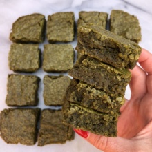 Gluten-free matcha cake