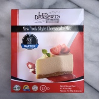 Gluten-free cheesecake mix from Les Desserts