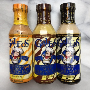 Gluten-free dressings and marinades by Galeos Salad Dressing