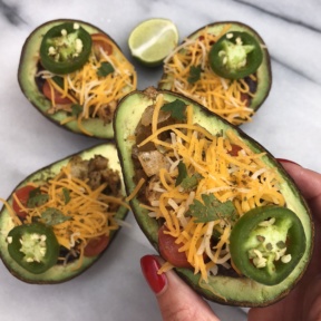 Gluten-free Taco Stuffed Avocados