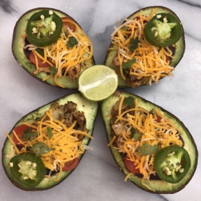 Paleo Taco Stuffed Avocados