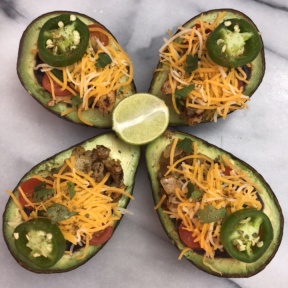 Paleo Taco Stuffed Avocados