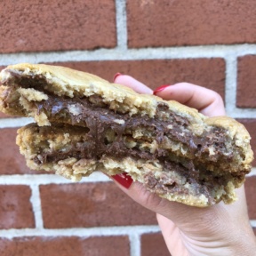 Gluten-free Macamochip Nutella-filled cookie from City Cakes in Chelsea