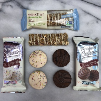 Gluten-free protein bars from thinkThin