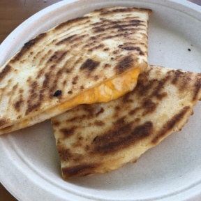 Gluten-free grilled cheese from Green Tomato Grill