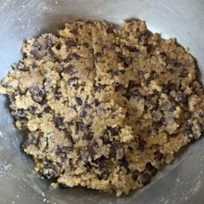 Making Vegan Black Bean Quinoa Burgers