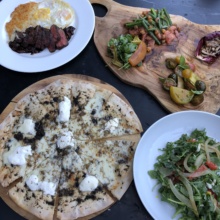 Gluten-free brunch spread from N.10 Restaurant