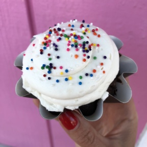 Gluten-free cupcake from Sensitive Sweets