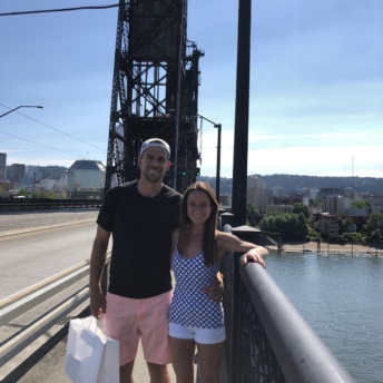 Jackie and Brendan in Portland