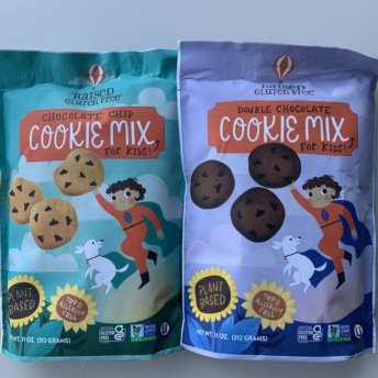 Gluten-free cookie mixes by Raised Gluten Free