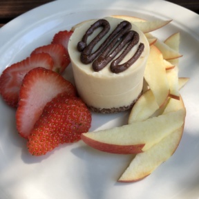 Gluten-free cheesecake from Verde Cocina