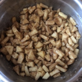 Filling for gluten-free Apple Pie