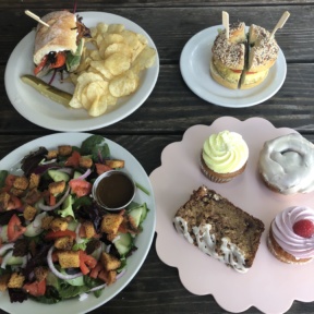 Gluten-free lunch and dessert from New Cascadia