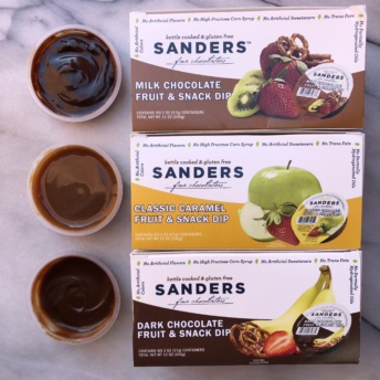 Fruit & snack dips from Sanders Candy