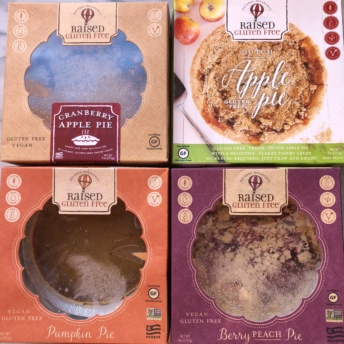 Gluten-free vegan pies from Raised Gluten Free