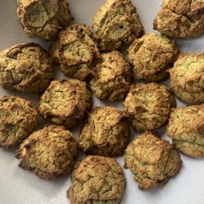 Gluten-free vegan Baked Chickpea Falafel