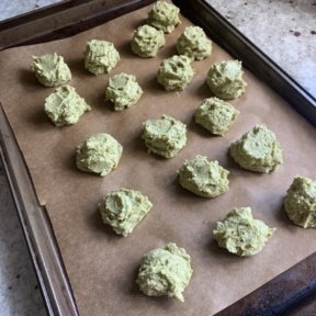 Baked Chickpea Falafel ready for the oven