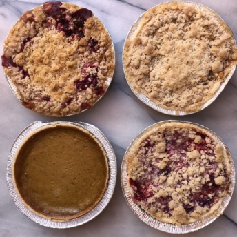 Gluten-free fall pies from Raised Gluten Free