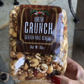 Gluten-free granola from Urth Caffe